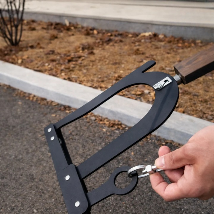 8 cm Rope Clamp in ABS Plastic - Outdoor and Camping Use