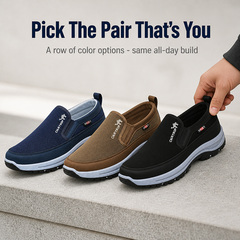 StrideCraft™ — Step Light, Stand Tall, and Erase Foot Pain All Day