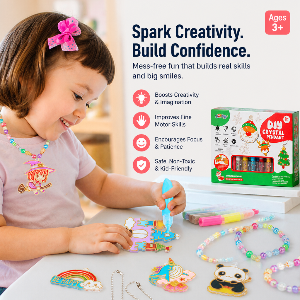 WonderSpark™ — Unlock Your Child’s Bold Creativity with Safe, Mess-Free Fun