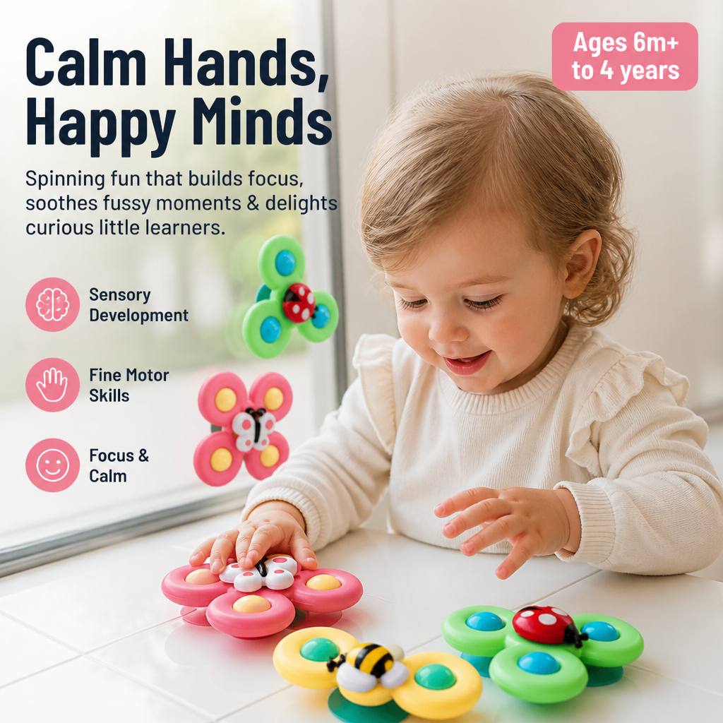 TwistJoy™ Spinners — Captivate Curiosity and Calm Every Little Mind Instantly