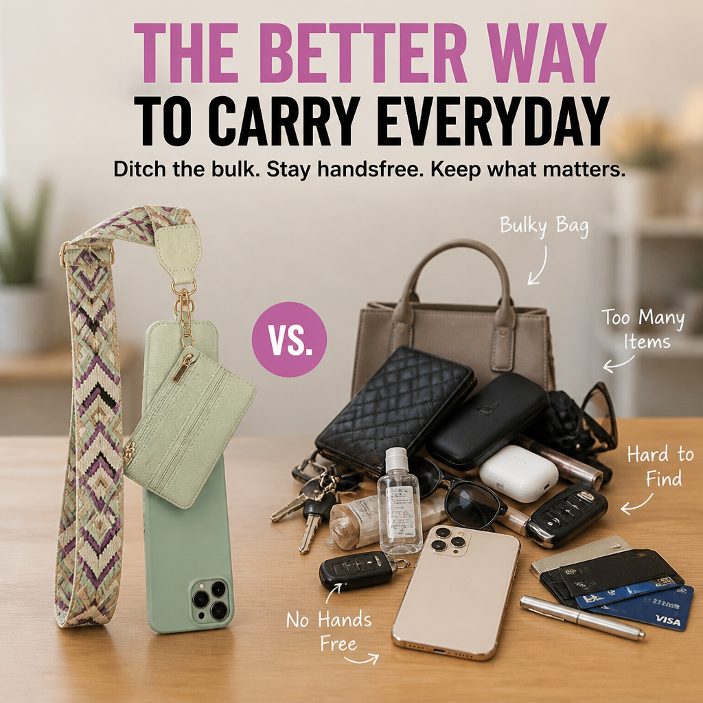 GripFlux™ — Move Light, Stay Handsfree, and Own Every Moment with Confidence