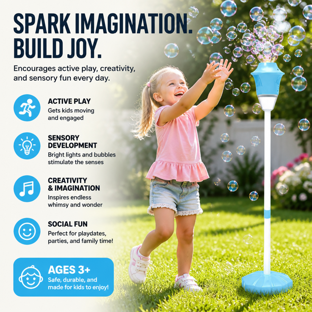 LuminBub™ — Ignite Your Parties with Endless Bubbles, Lights & Unstoppable Joy
