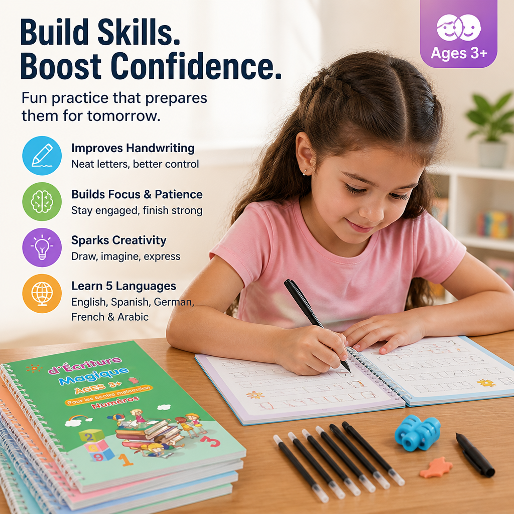 LuminoWrite™ — Where Fearless Writing Ignites Confidence and Creativity in Every Child
