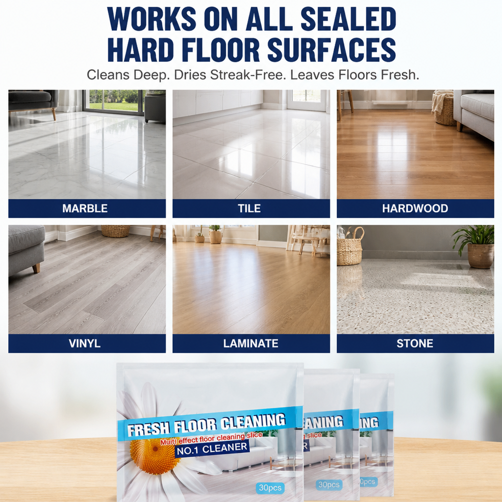 PureMist™ Floor Sheets — Transform Your Floors Into a Sparkling, Fresh Sanctuary Instantly