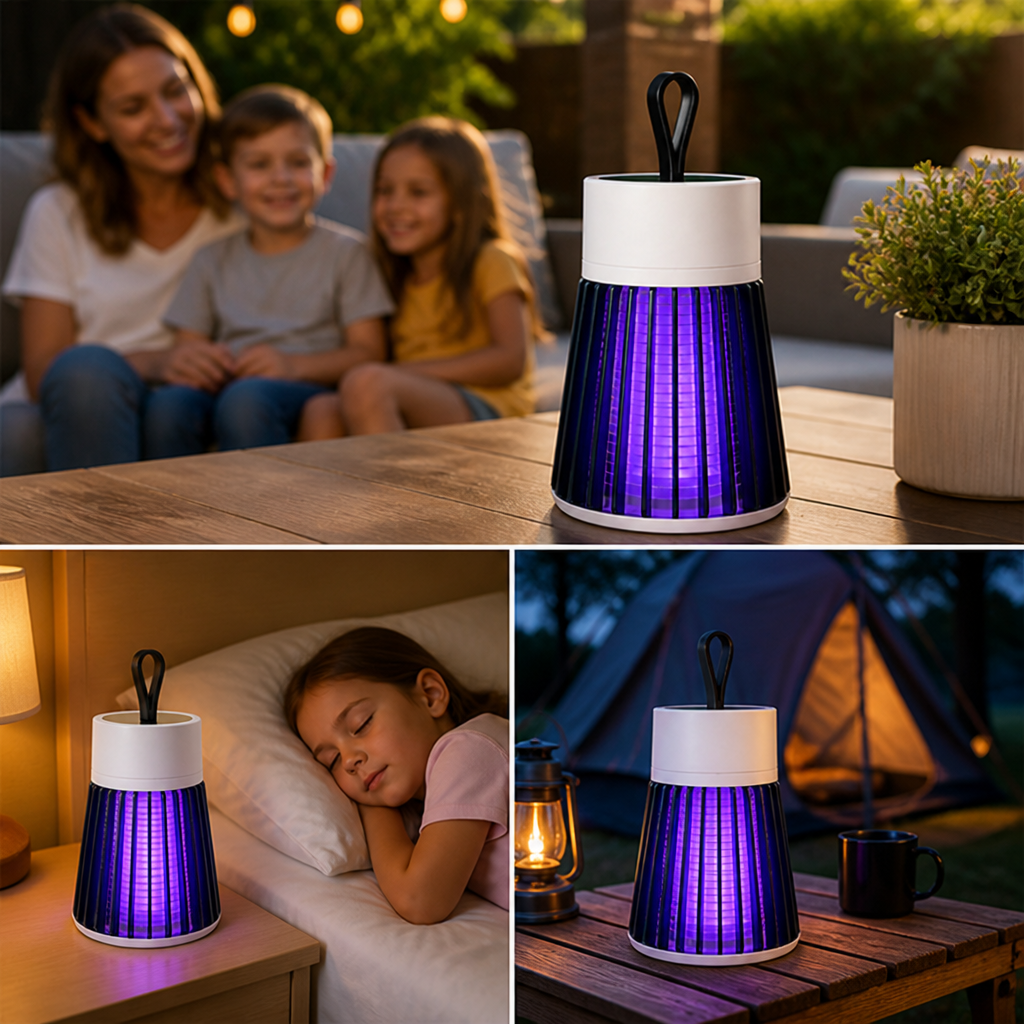 AeroShield™ — Enjoy Silent, Chemical-Free Freedom from Mosquitoes and Flies