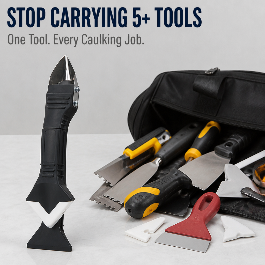 SealMaster™ — Effortless Precision for Perfect, Pro-Level Caulk Lines Every Time