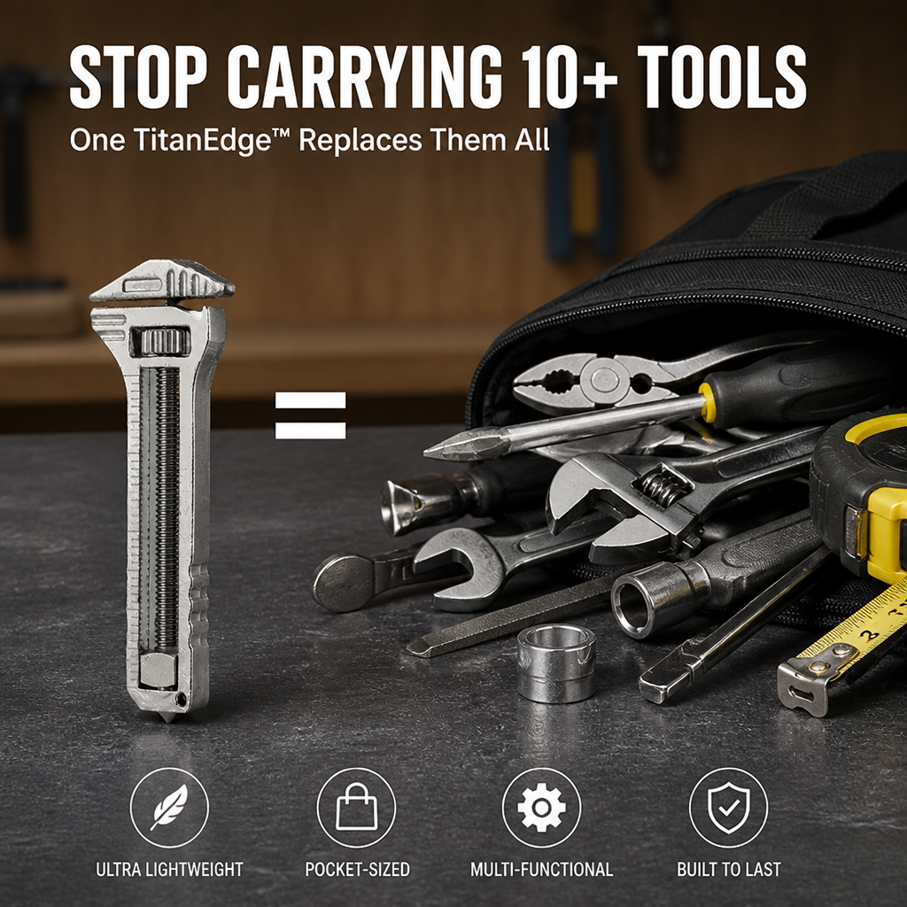 TitanEdge™ — Feel Unstoppable with the Ultimate Lightweight Power Tool