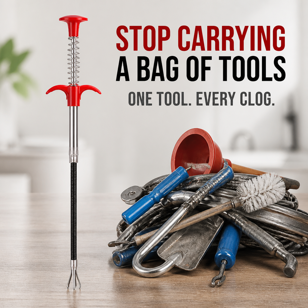 FlowMender™ — Take Back Control with Fast, Chemical-Free Drain Relief