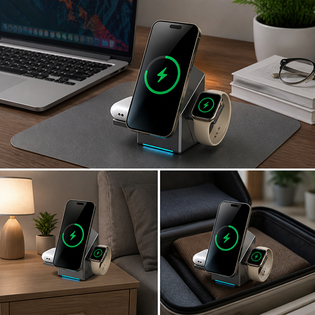 FluxCharge™ — Instantly Power Every Device Without the Clutter or Chaos
