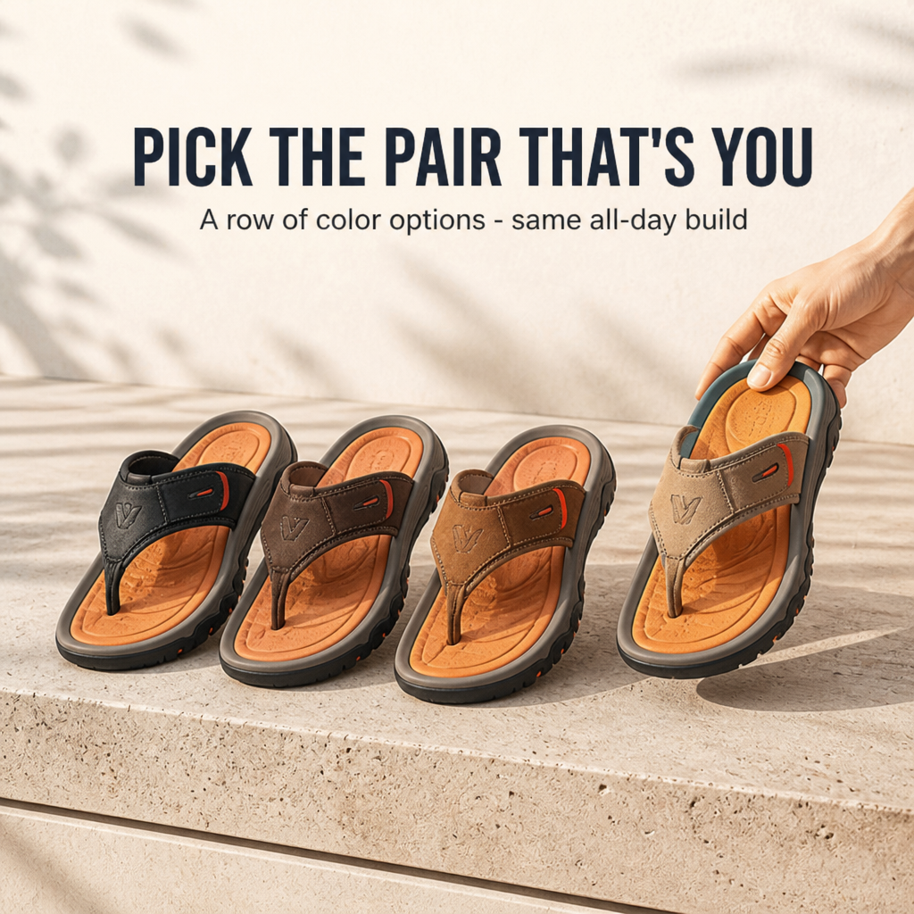 VeroStride™ Sandals — Experience Every Step Wrapped in Custom Comfort and Unshakable Confidence