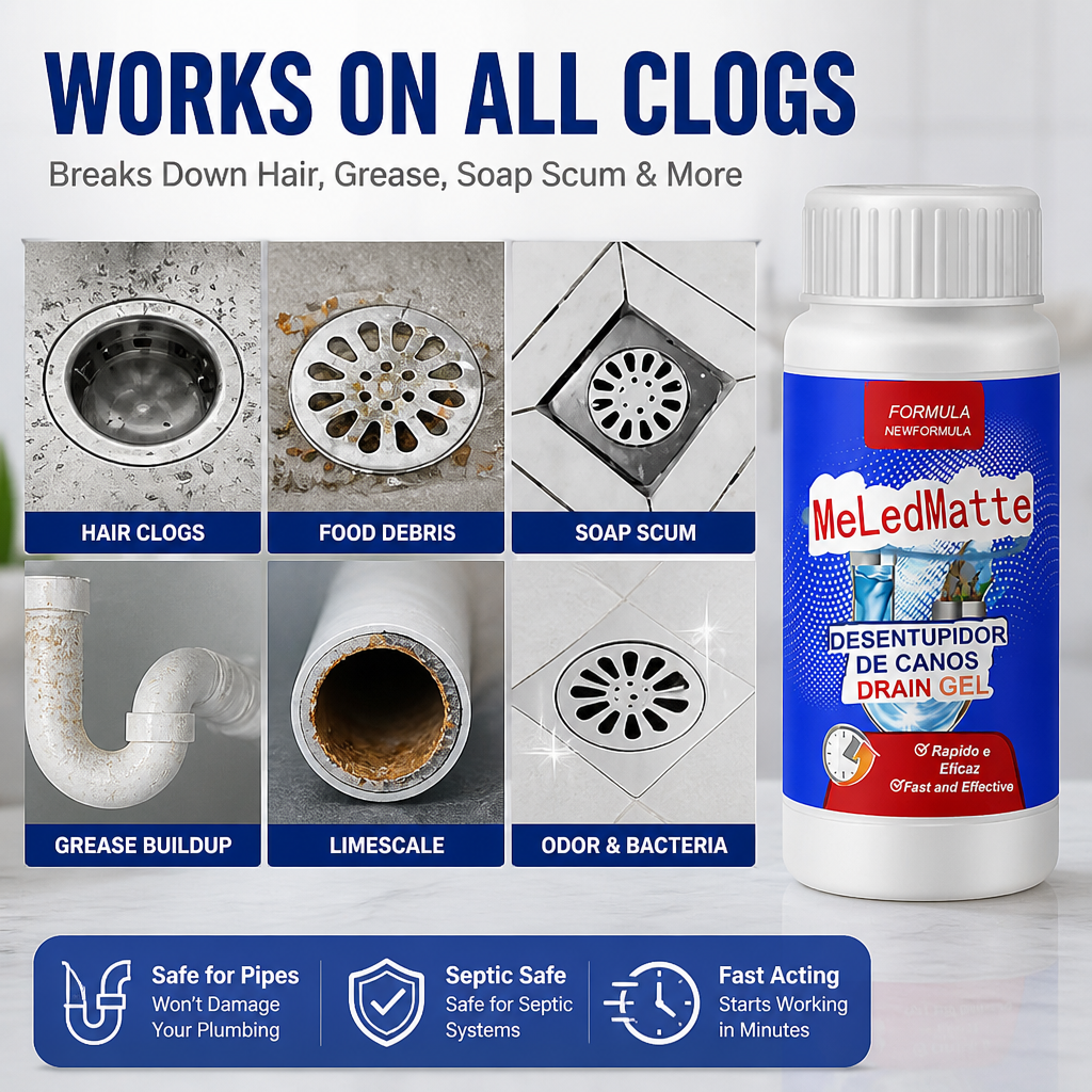 AquaPulse™ Drain Rescue — Crush Clogs Fast and Bring Fresh Flow Back to Your Home