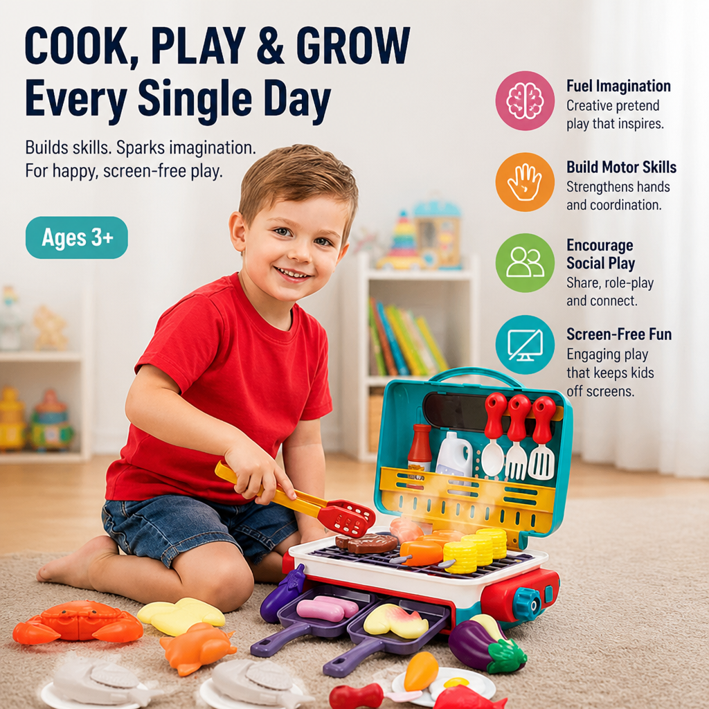 SizzlePlay™ — Ignite Your Child’s Imagination with Magical Smoke and Color-Transforming Fun