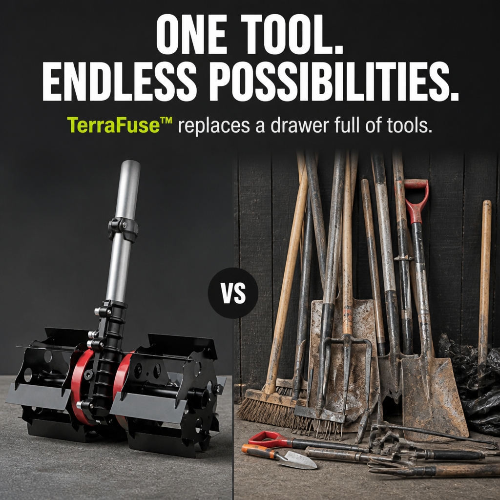 TerraFuse™ — Break Through Rock-Hard Soil in One Pass and Save Your Back