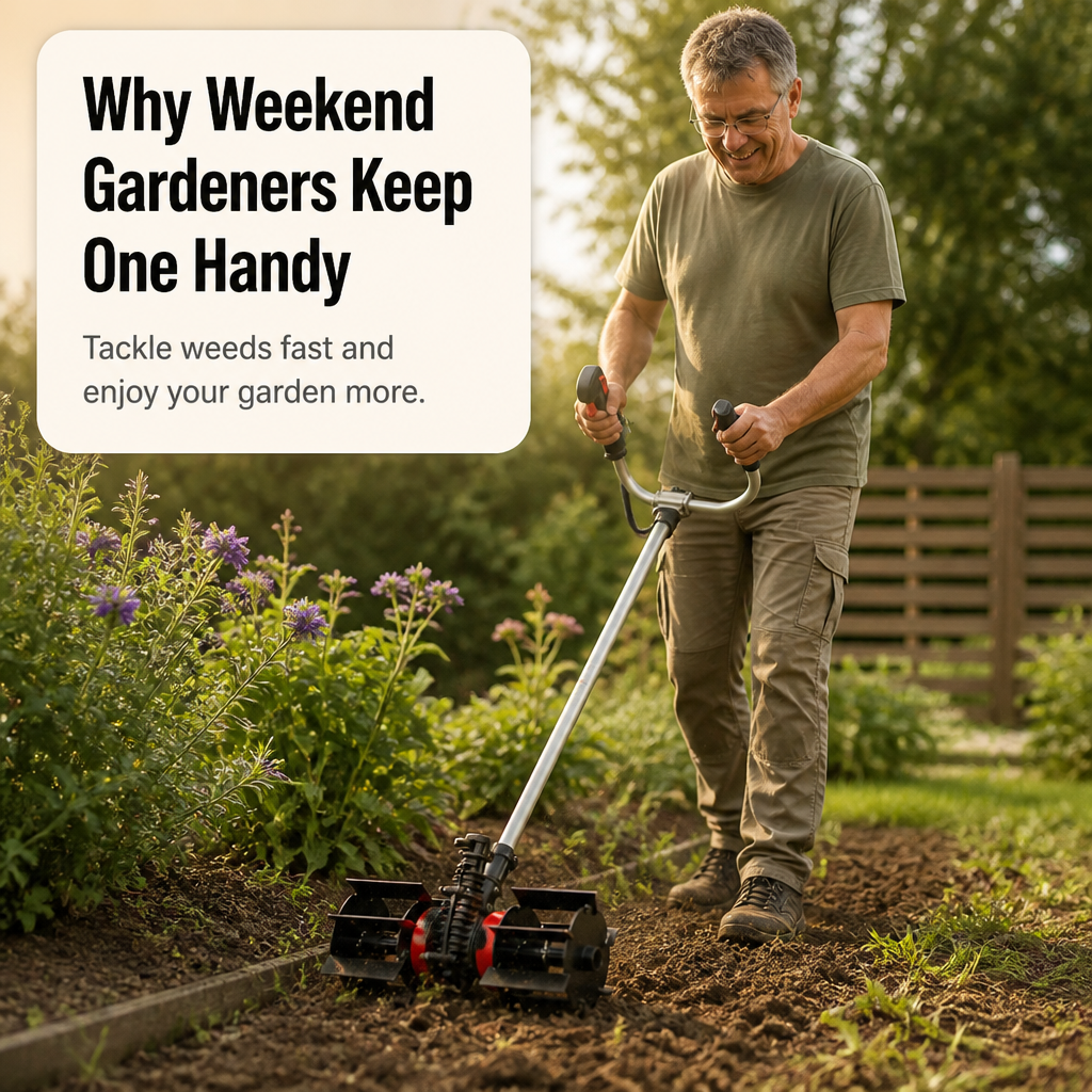 TerraTamer™ — Effortless Weed Control for a Garden That Shines Without the Struggle