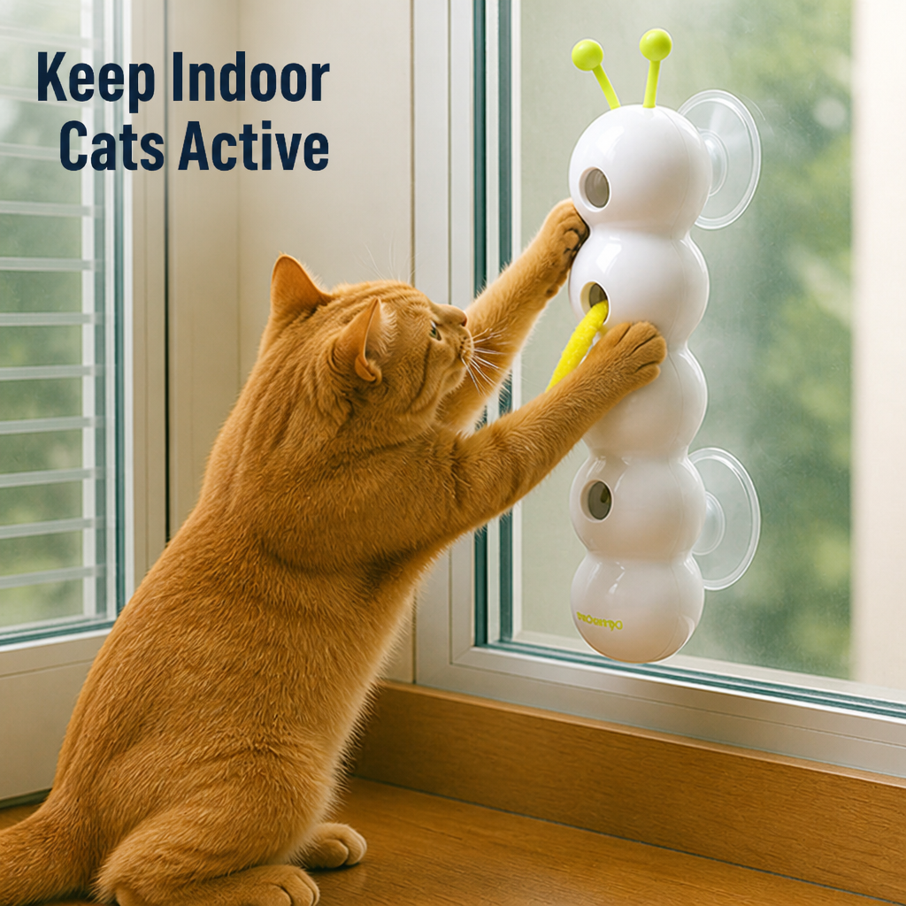 WhiskerTwist™ — Unleash Your Cat’s Wild Hunting Instincts with Endless, Hands-Free Fun