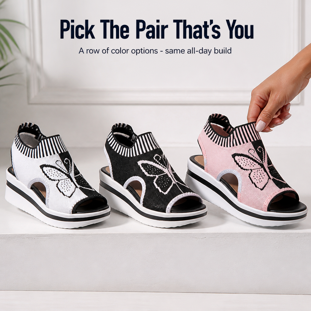 LumiStride™ — Elevate Your Summer with Pain-Free Comfort and Breathable Style