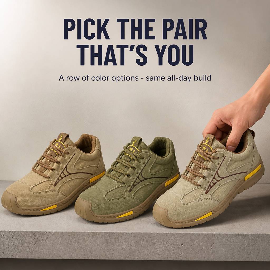 StrideGuard™ — Feel Unstoppable Comfort and Armor-Level Protection Every Step