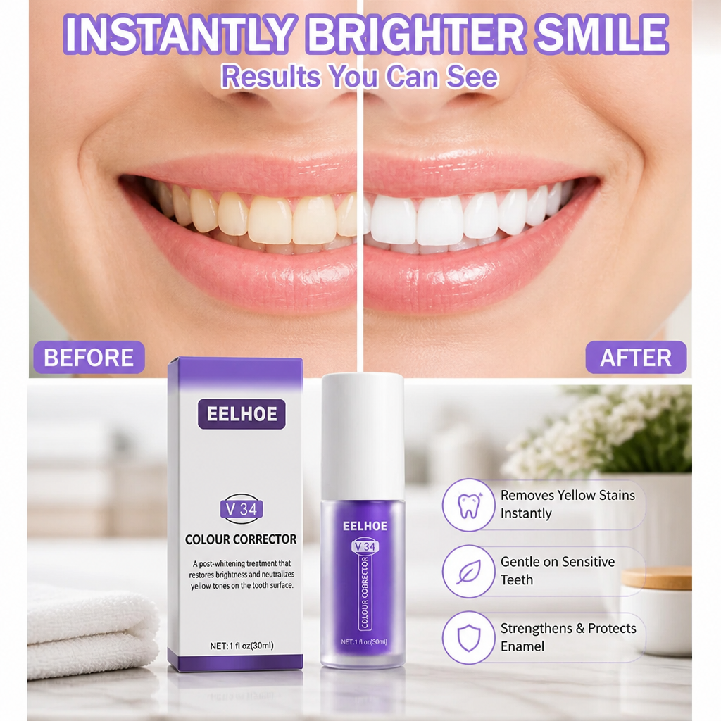 RadianceBeam™ — Instantly Brighten Sensitive Teeth Without Pain or Hassle