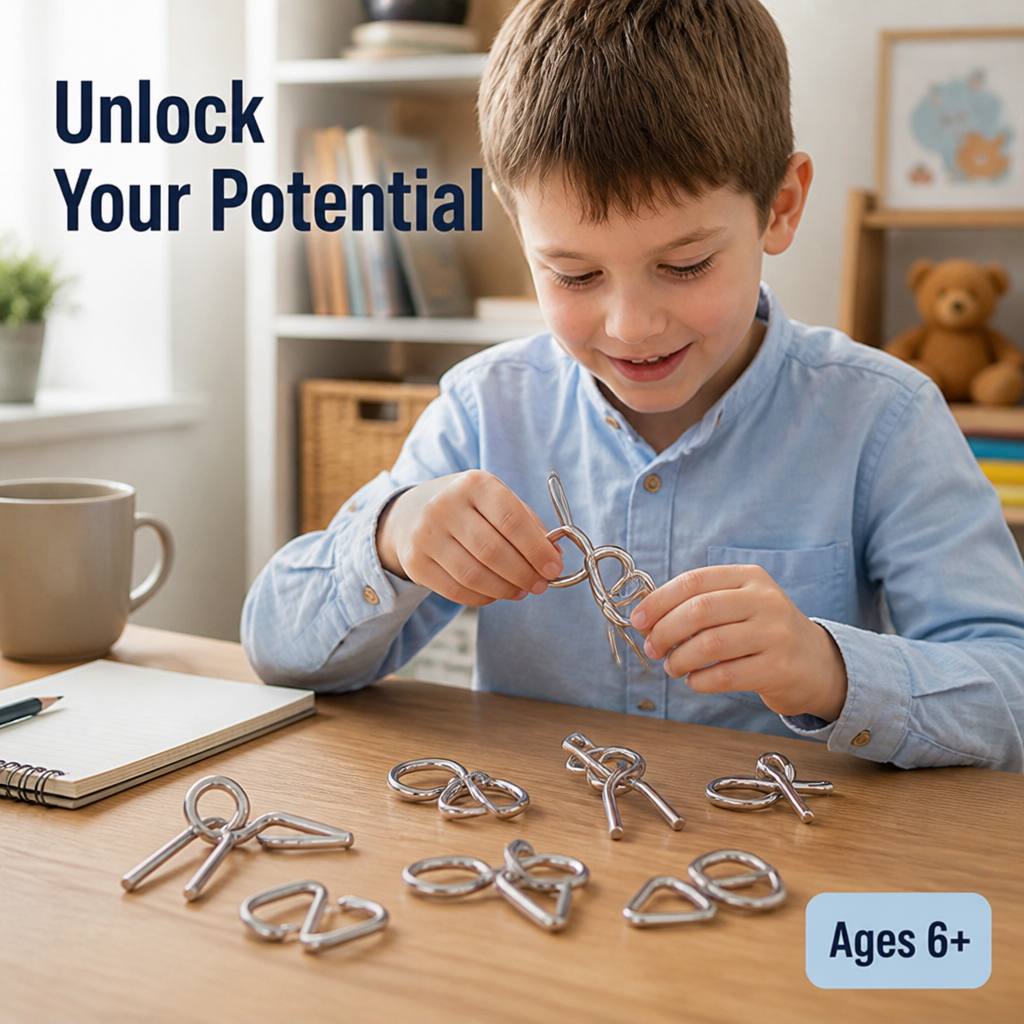 MindForge™ Puzzle Ring Set — Unlock Your Brain’s Full Power and Conquer Every Challenge