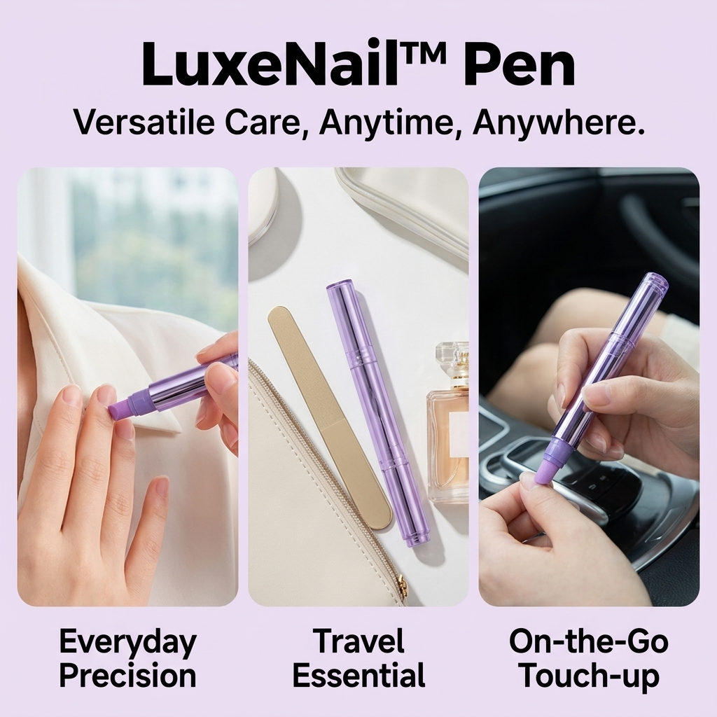 LuxeNail™ Pen — Transform Your Nails Into Strong, Smooth Showstoppers Instantly