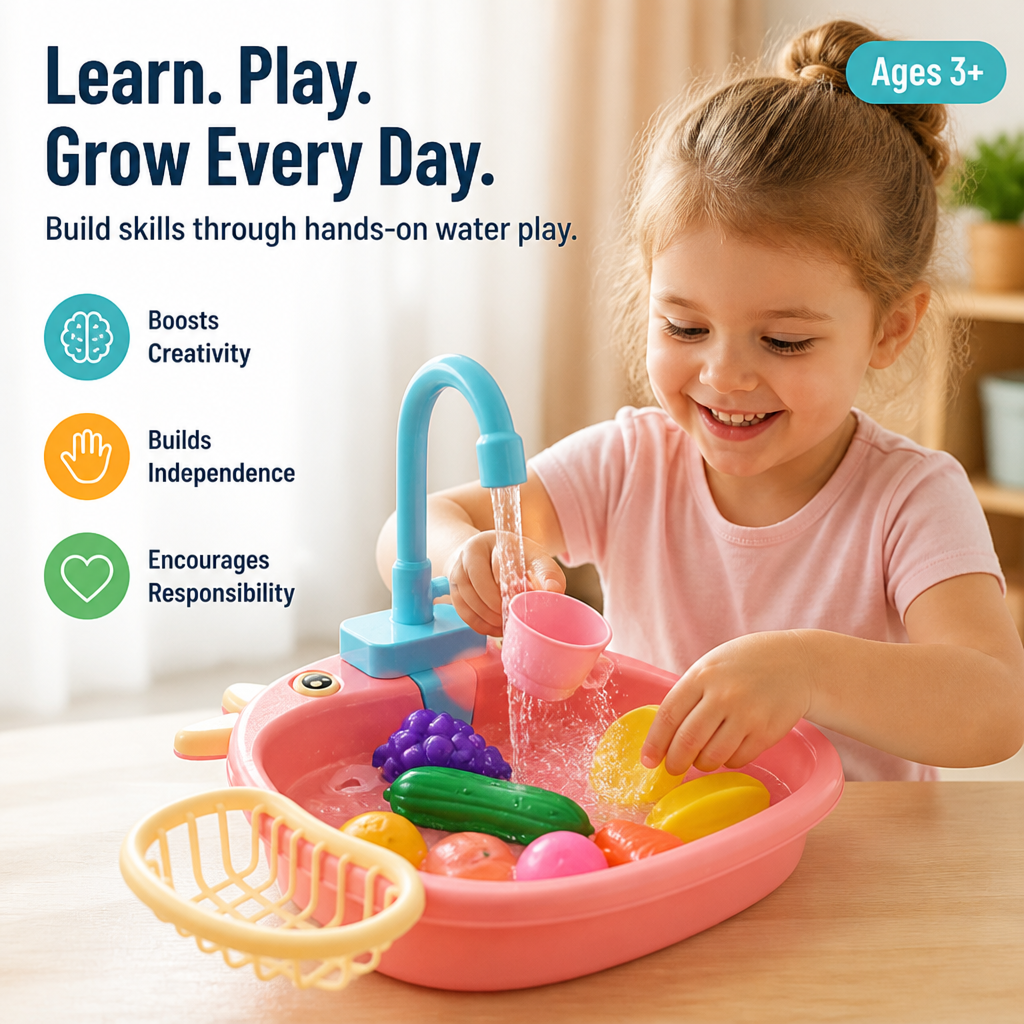 AquaSpark™ — Ignite Your Child’s Independence and Spark Imagination Every Playtime