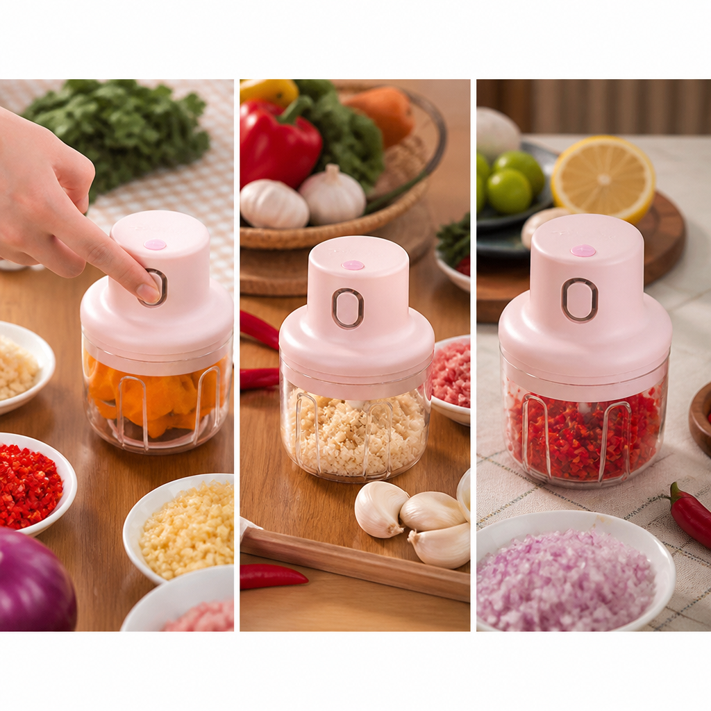 GlideChop™ Mini — Crush Meal Prep Hassles and Reclaim Your Time Instantly