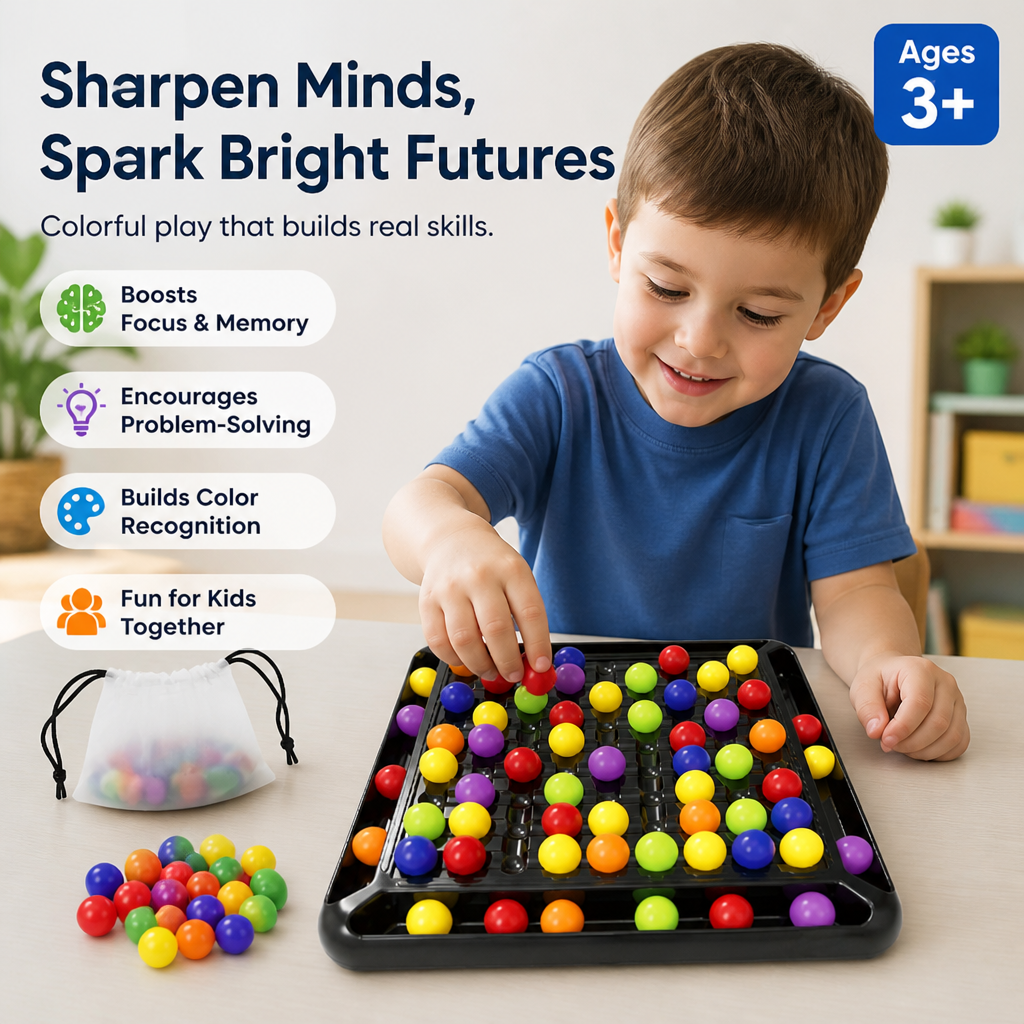 MindMosaic™ — Ignite Brilliant Minds with Every Colorful Match and Move