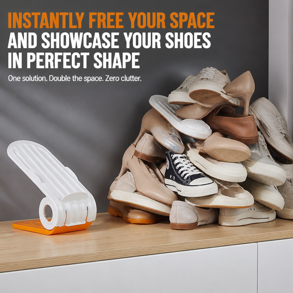 ShoeNestPro™ — Instantly Free Your Space and Showcase Your Shoes in Perfect Shape