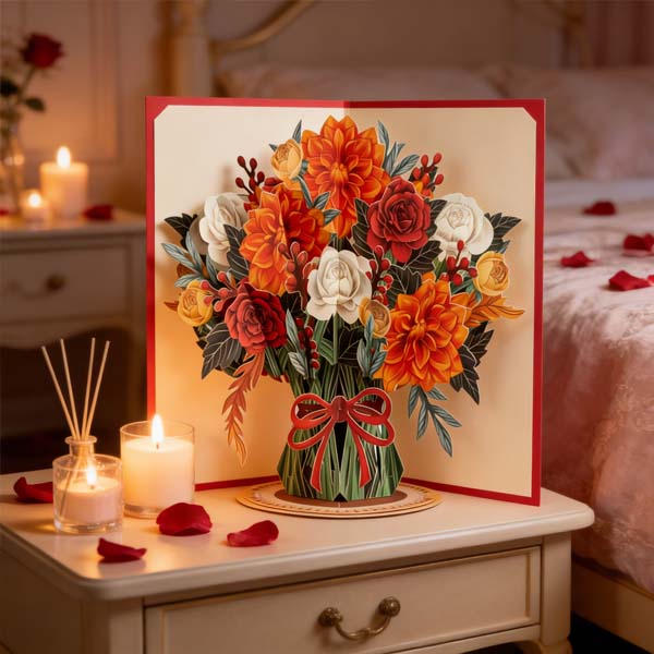 3D Pop-Up Card – Transforms Emotions into Unforgettable, Vivid Love