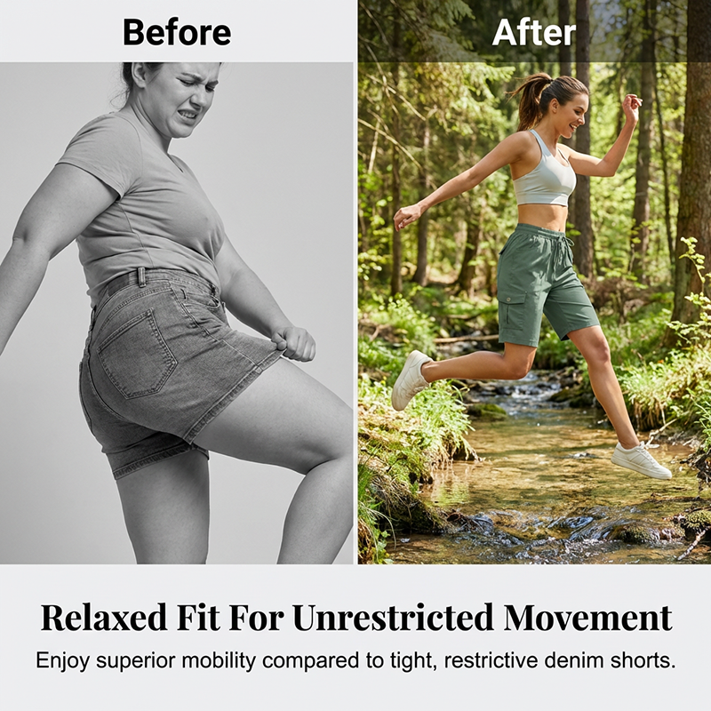 TrailBlaze™ Cargo Shorts — Move Freely, Stay Cool, and Carry Everything Securely