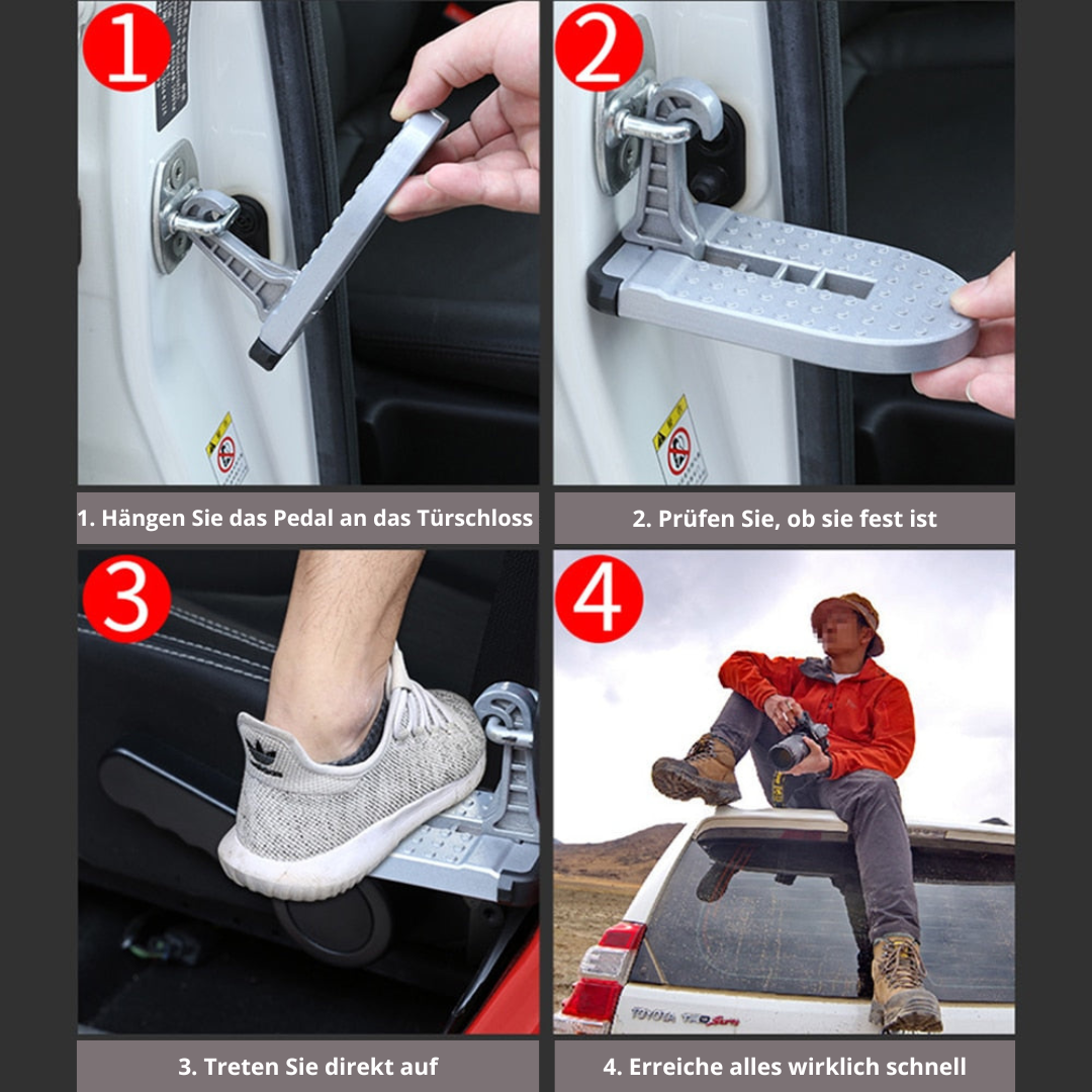 SkyStepPro™ — Load Heavy Gear with Easy, Unshakable Confidence Every Time