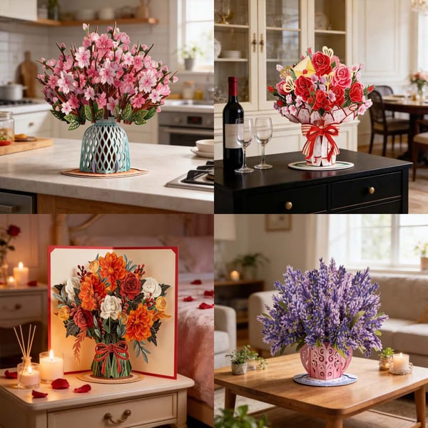 3D Pop-Up Card – Transforms Emotions into Unforgettable, Vivid Love