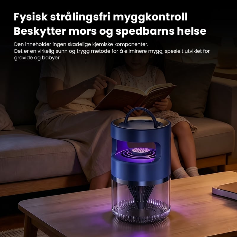 UV Light Mosquito Lamp with Suction Fan