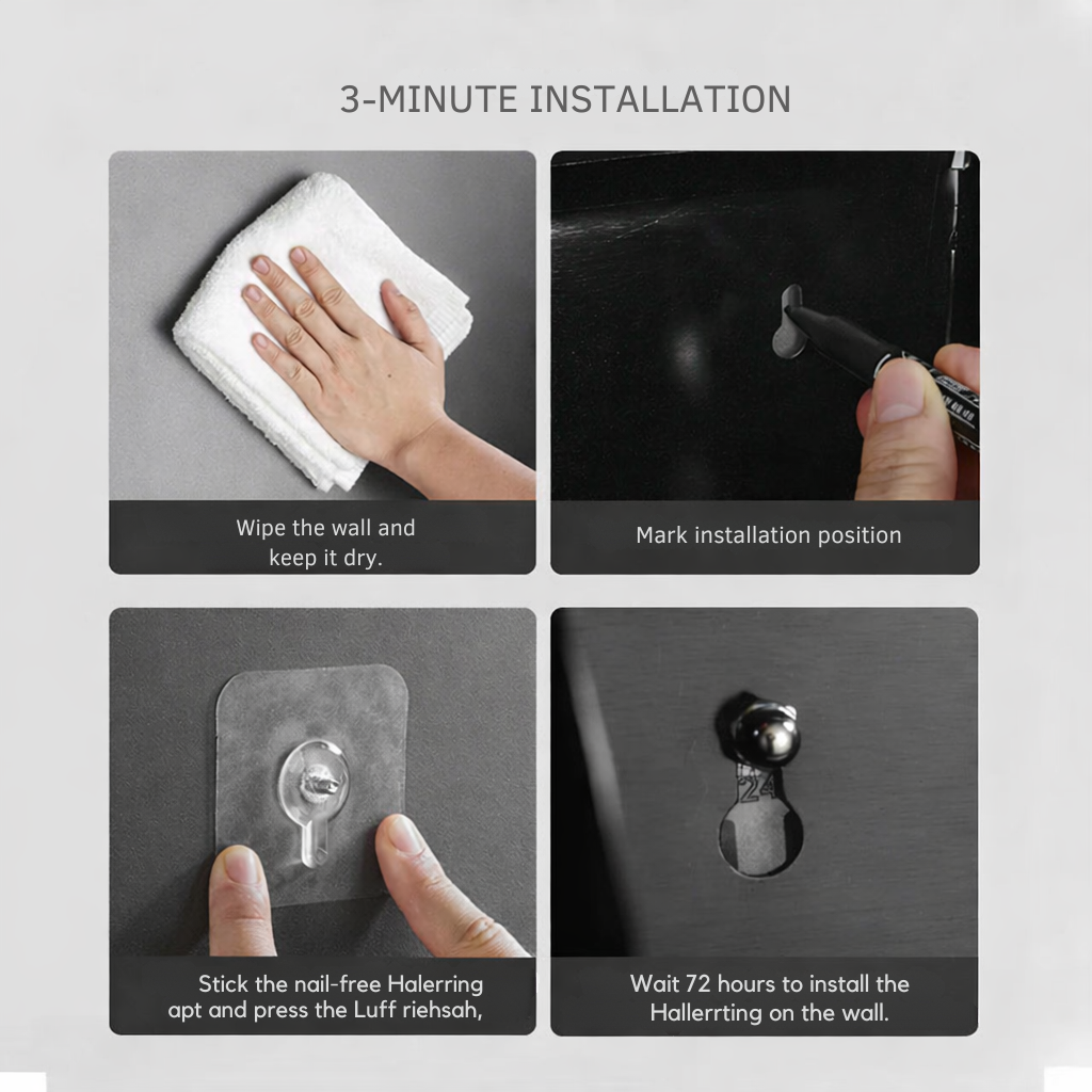 Toilet Roll Holder | Wall-Mounted with Shelf | Drill-Free Installation with Box | Rolluxe