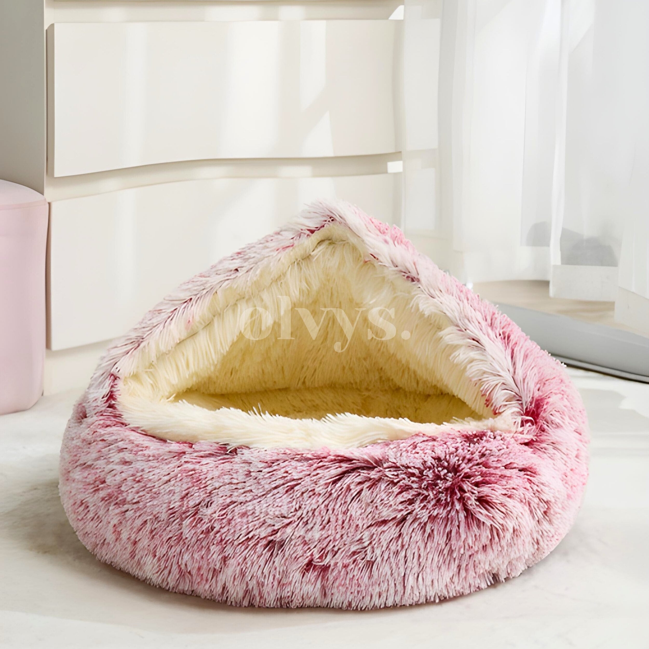 SnuggleNest™ — Wrap Your Pet in Cozy Calm for Blissful, Stress-Free Sleep