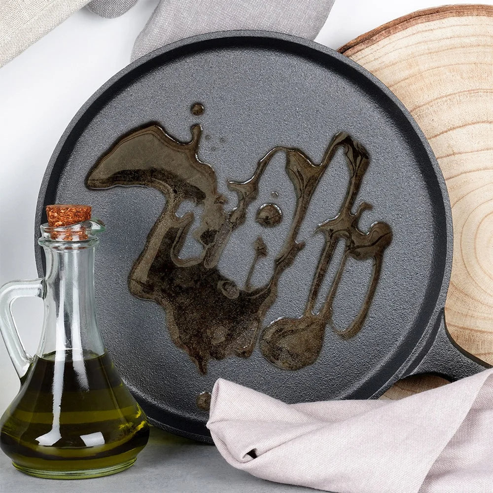26 cm Cast Iron Skillet for Even Cooking Results