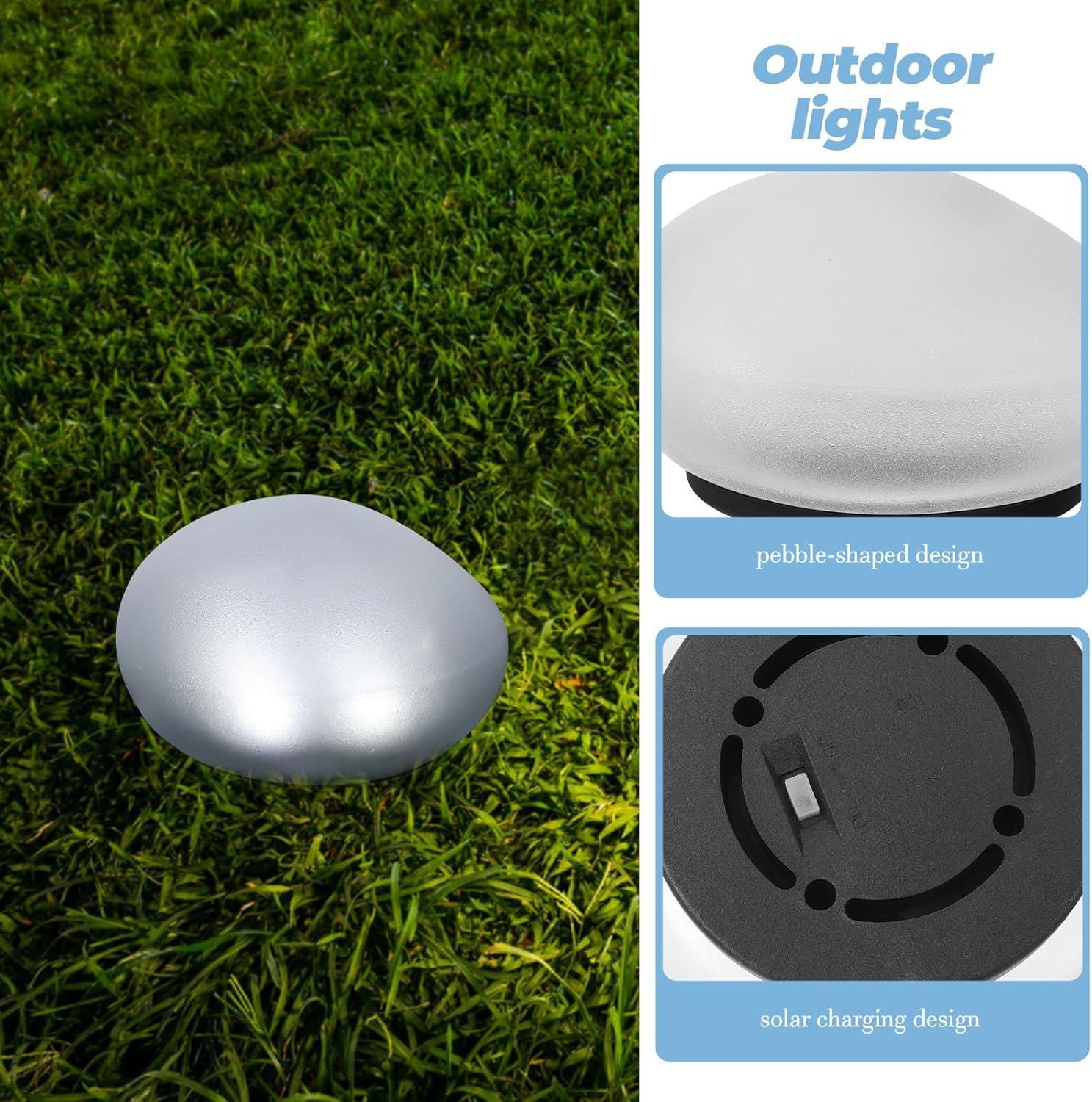 Wireless Garden Light for Enchanting Evenings with Warm Glow