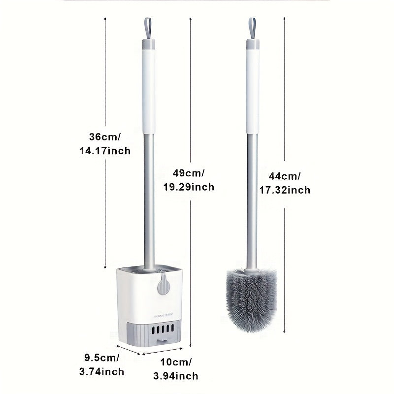 Toilet Brush with Wall Mount Holder