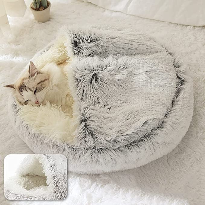 SnuggleNest™ — Wrap Your Pet in Soothing Warmth for Calm, Restful Comfort