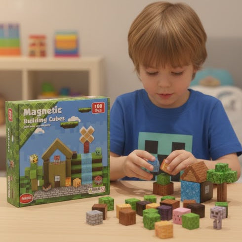 BrilliBlocks - Ignite Creative Genius with Every Magnetic Click
