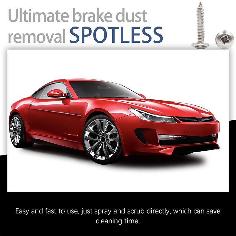 Wheel Cleaner for Brilliant Shine in Minutes Without Scrubbing