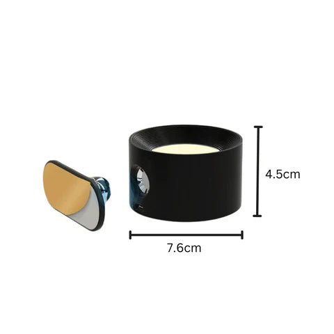 Rechargeable LED Wall Lamp with 360° Rotatable Head – Touch Sensor, Wire-Free Installation