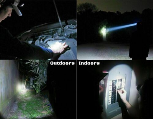 Rechargeable Waterproof Headlamp Set with 5 LED Lights