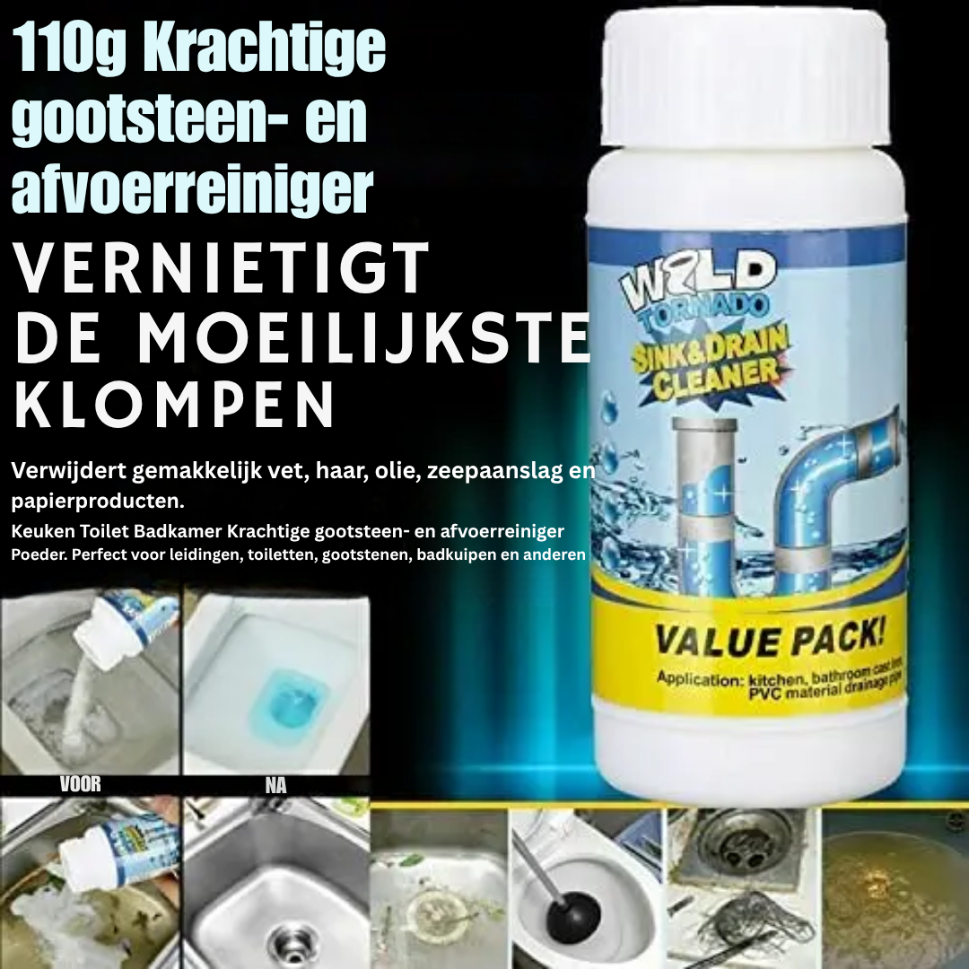 FlowForce™ — Clear Clogs Instantly and Enjoy Stress-Free Drains Forever