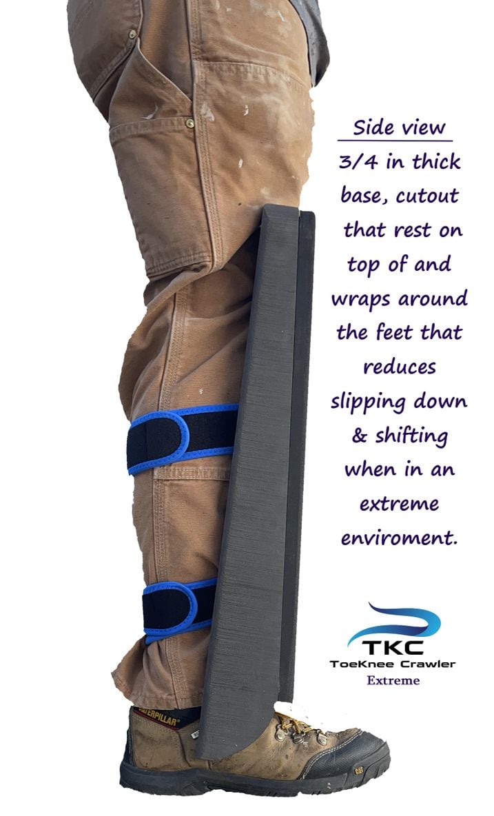 Work Efficiently Without Pain in Knees and Shins