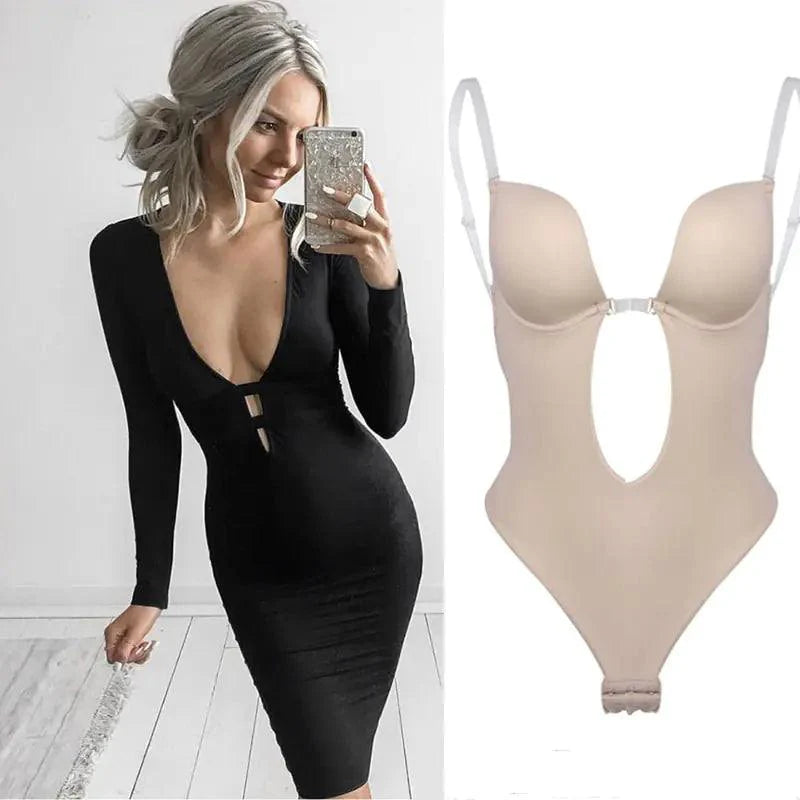 CurveMyst™ — Unleash Stunning Confidence in Every Backless Dress