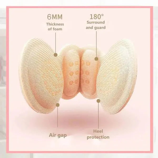 Comfortable Heel Cushions for Pain-Free Walking in High Heels