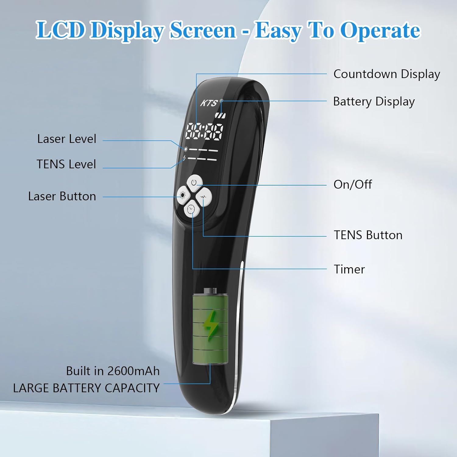 Home Use Cold Laser Therapy Device – Upgraded Model