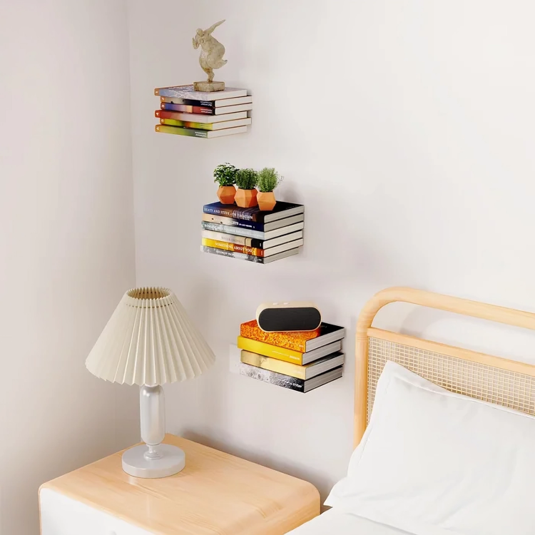 GlideShelf™ — Turn Your Books into Stunning, Space-Saving Magic on Your Walls