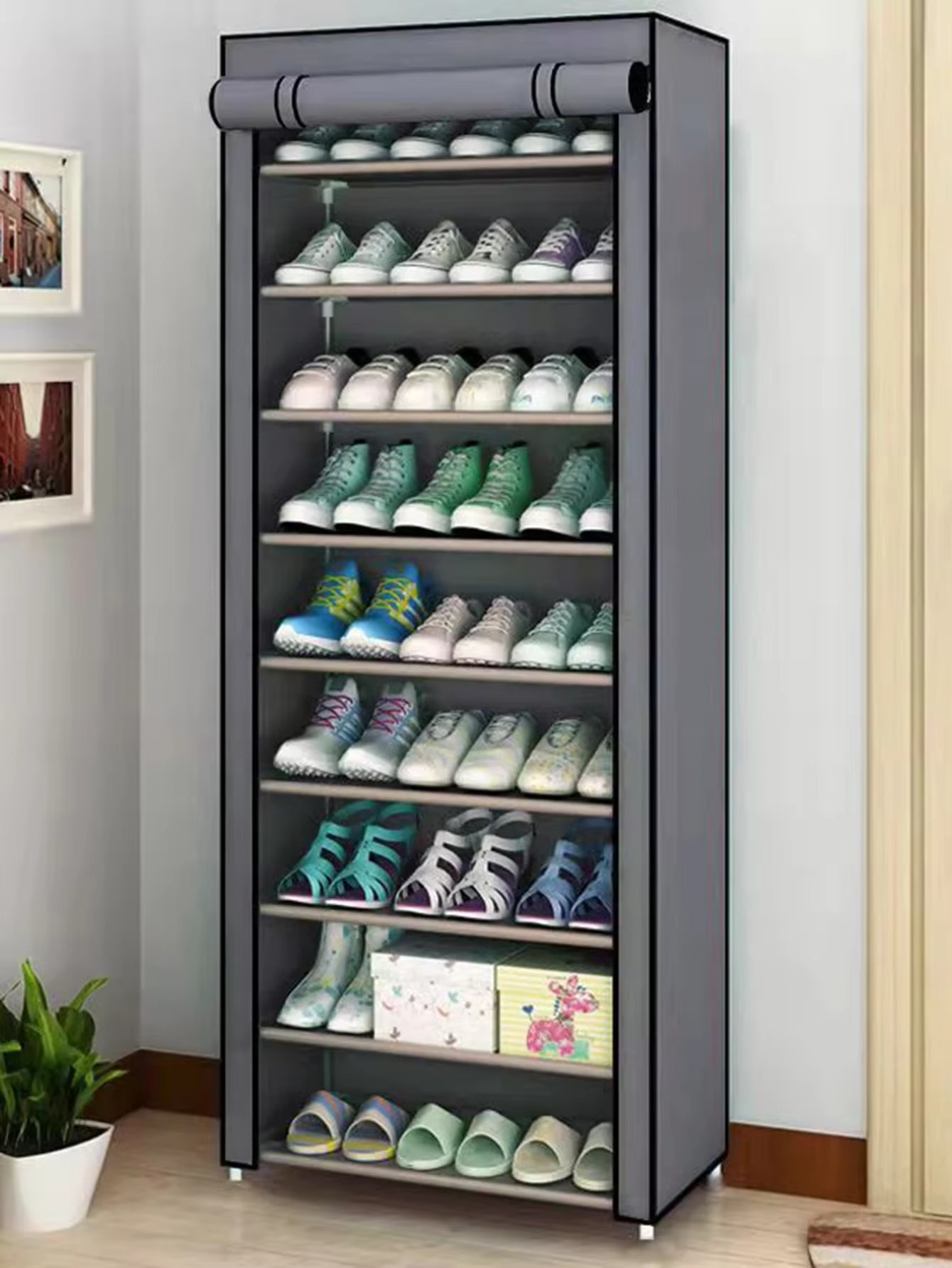 SoleHarmony – Effortless Elegance for Your Favorite Shoes – Dust-Free and Ready!